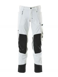 Mascot Arbeitshose mit Knietaschen in Weiß